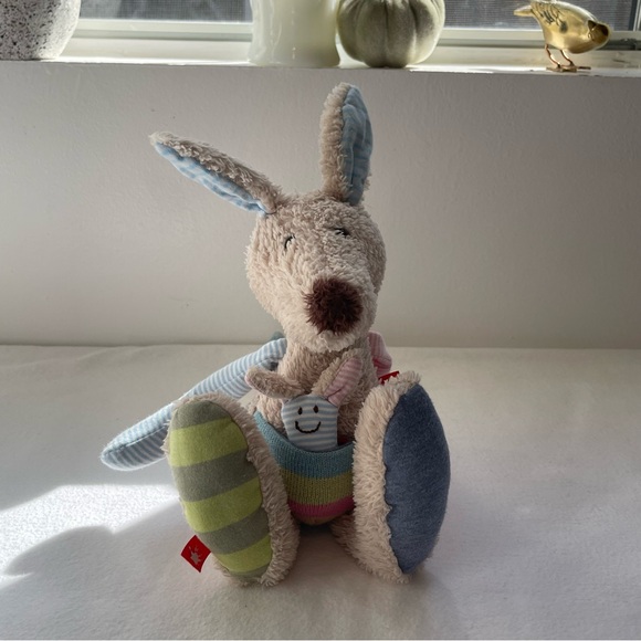 SIGIKID KANGAROO PATCHWORK-SWEETY 28CM *RARE* - Picture 2 of 10